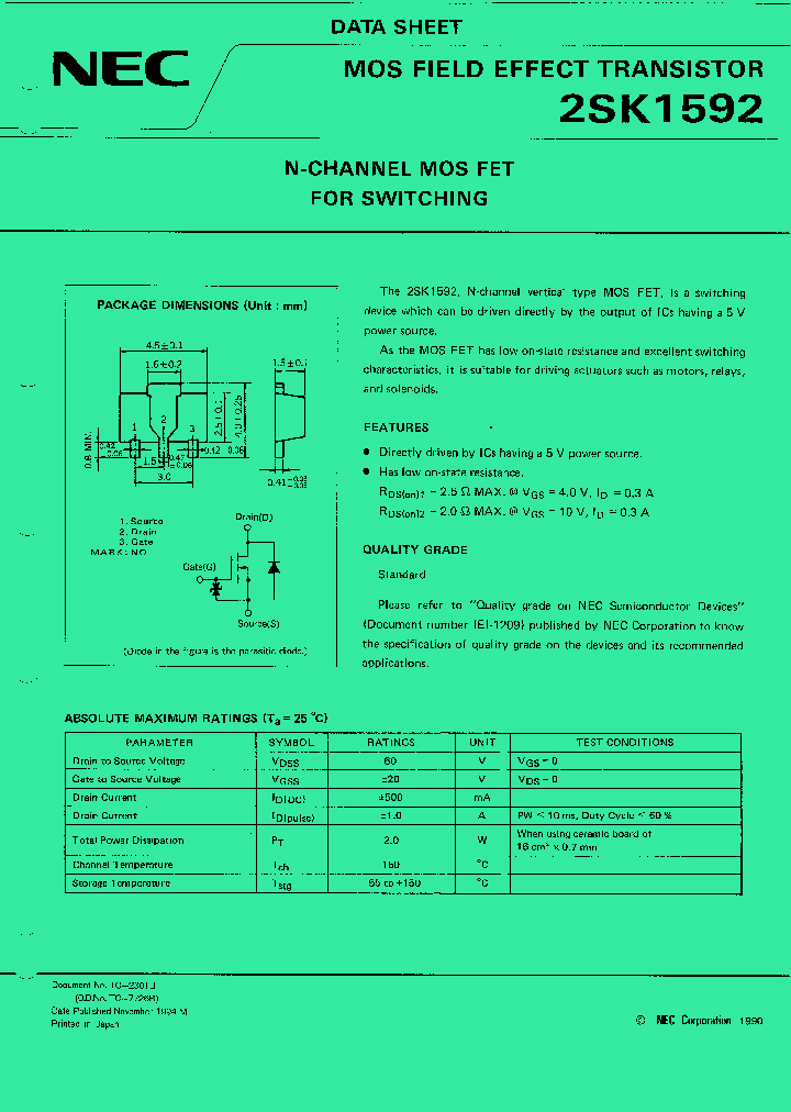 2SK1592_1197928.PDF Datasheet