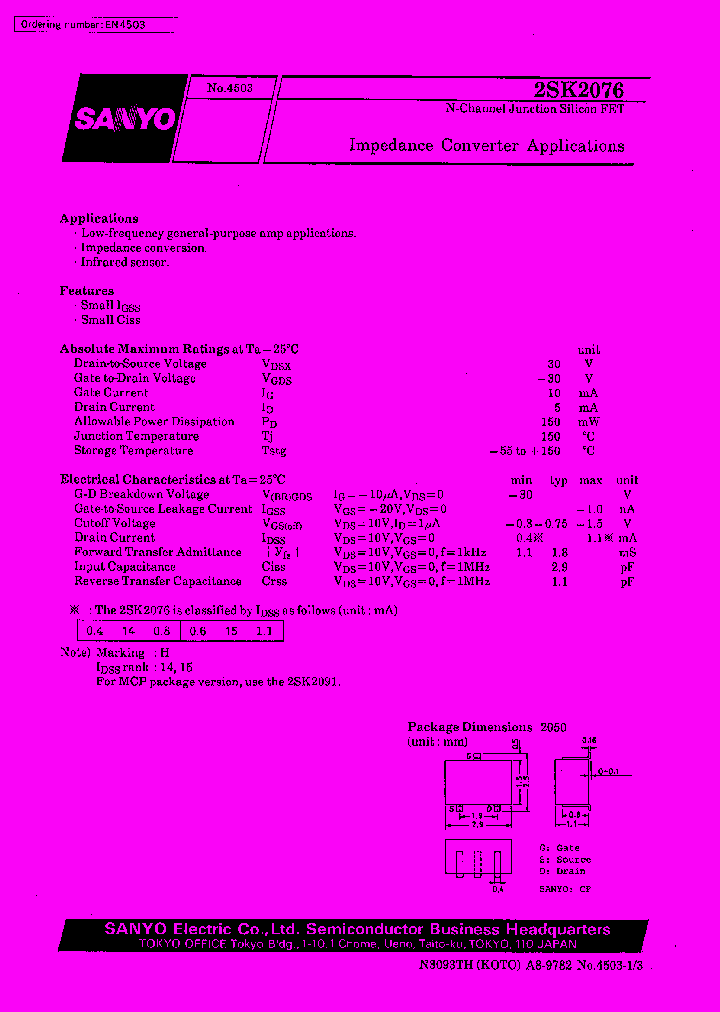 2SK2076_1150325.PDF Datasheet