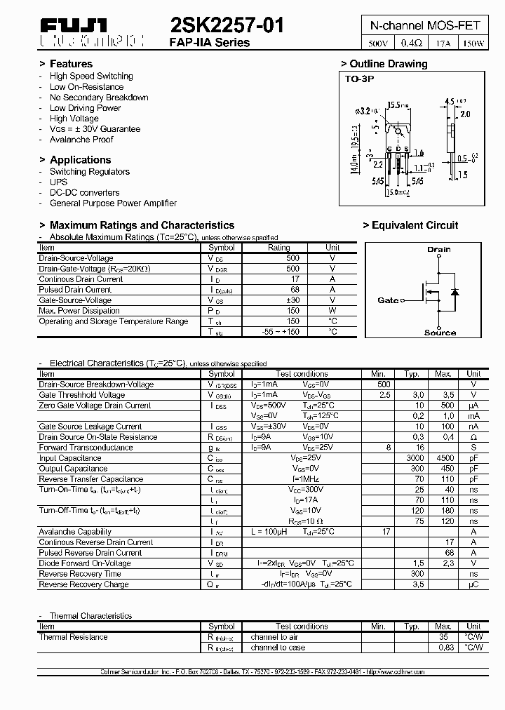 2SK2257-01_1198140.PDF Datasheet