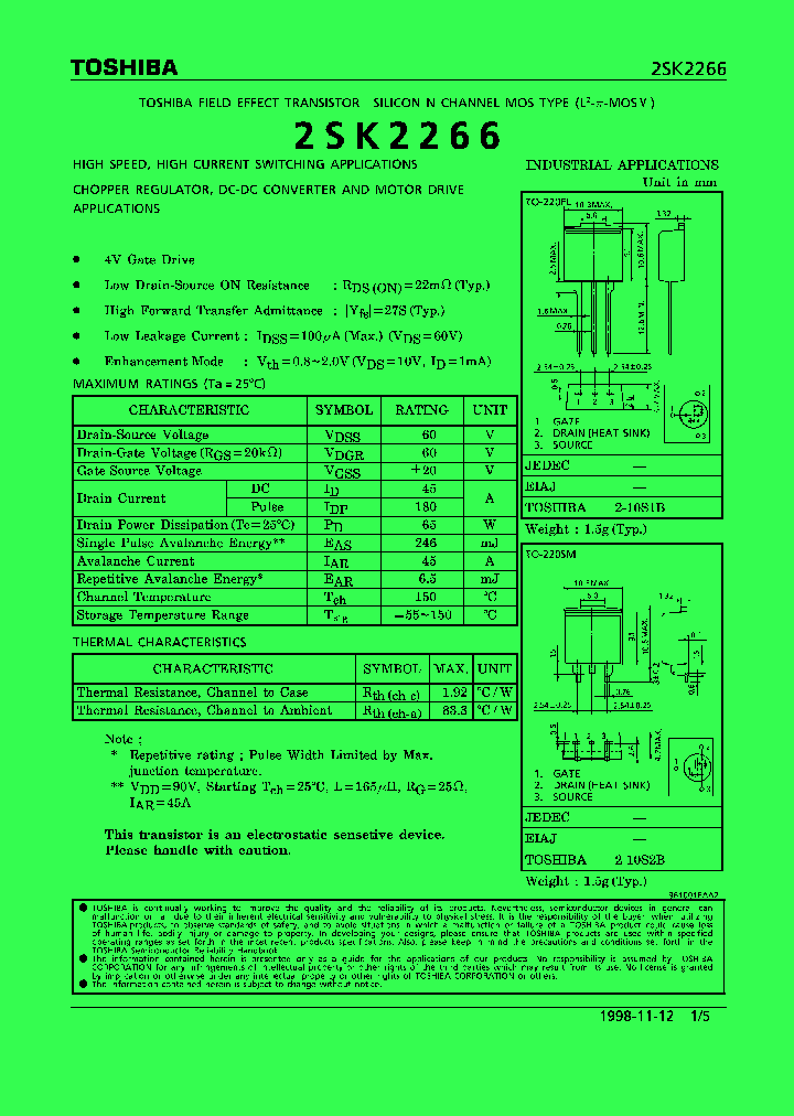 2SK2266_1198143.PDF Datasheet