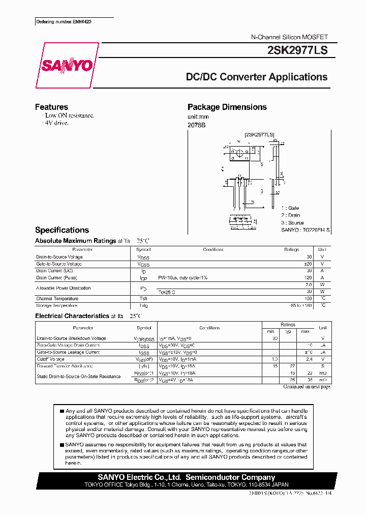 2SK2797LS_907004.PDF Datasheet