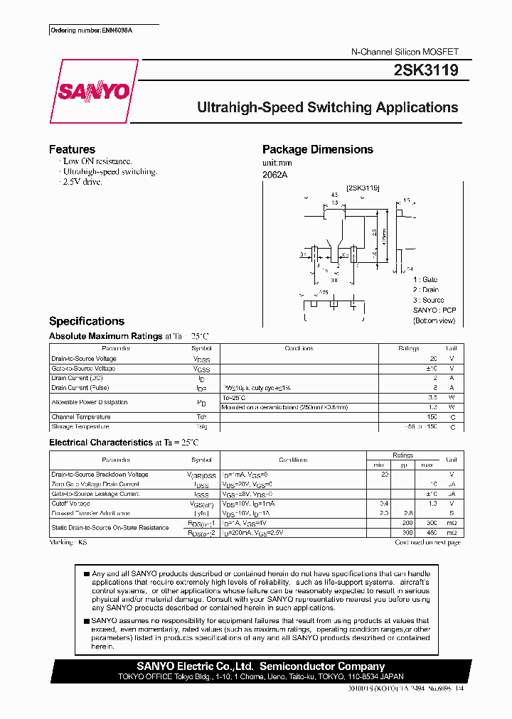 2SK3119_1149349.PDF Datasheet