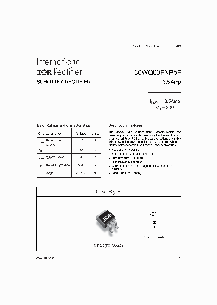 30WQ03FNPBF_1199074.PDF Datasheet