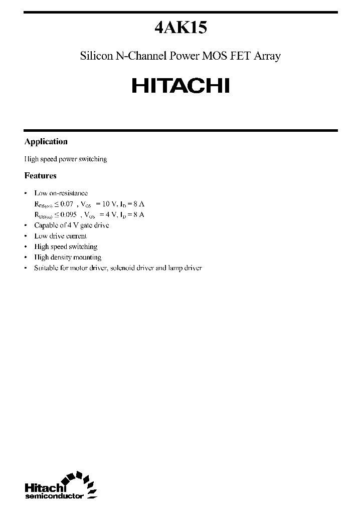 4AK15_1199952.PDF Datasheet