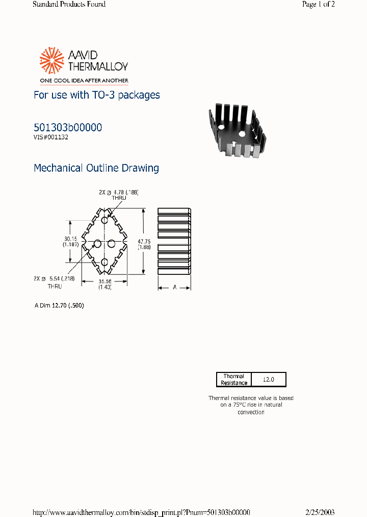 501303B00000_1200039.PDF Datasheet