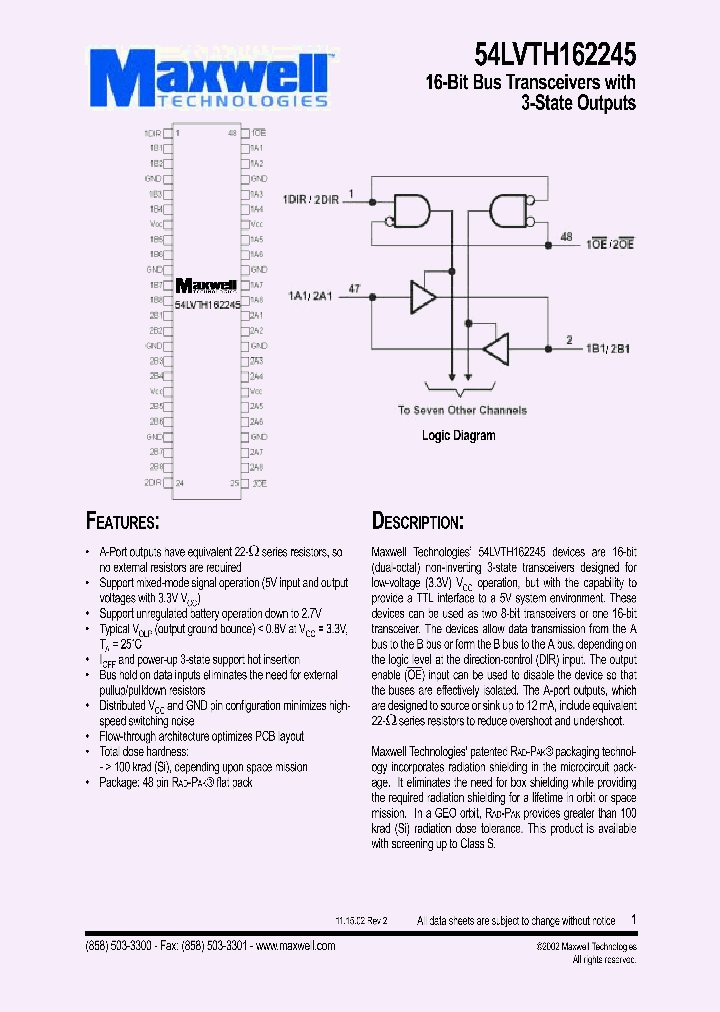 54LVTH162245RPFS_1200413.PDF Datasheet