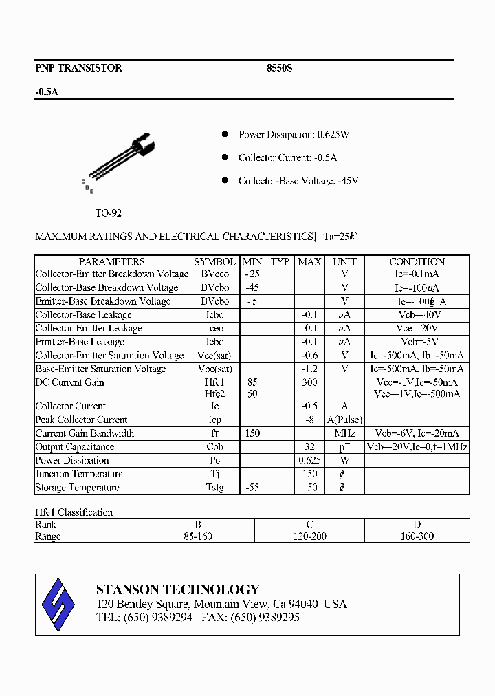 8550S_1164168.PDF Datasheet