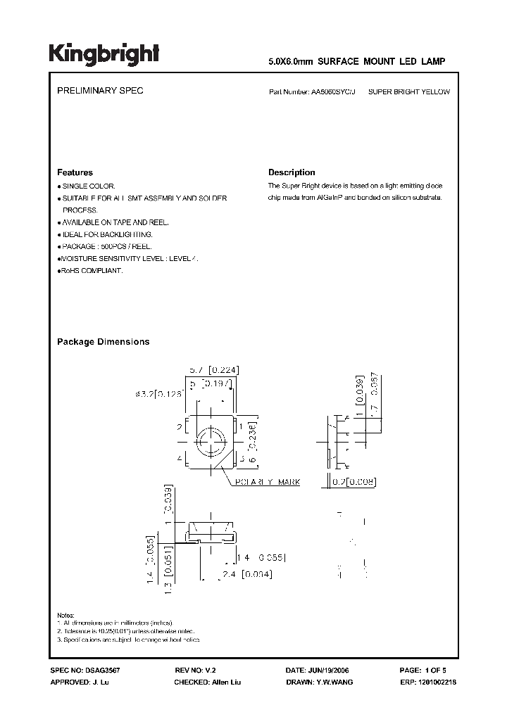 AA5060SYC1_1204997.PDF Datasheet