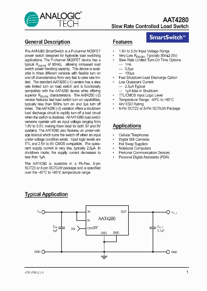 AAT4280IGU-3-T1_1119538.PDF Datasheet