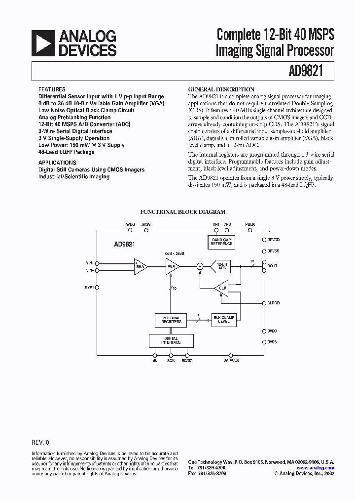 AD9821_902303.PDF Datasheet