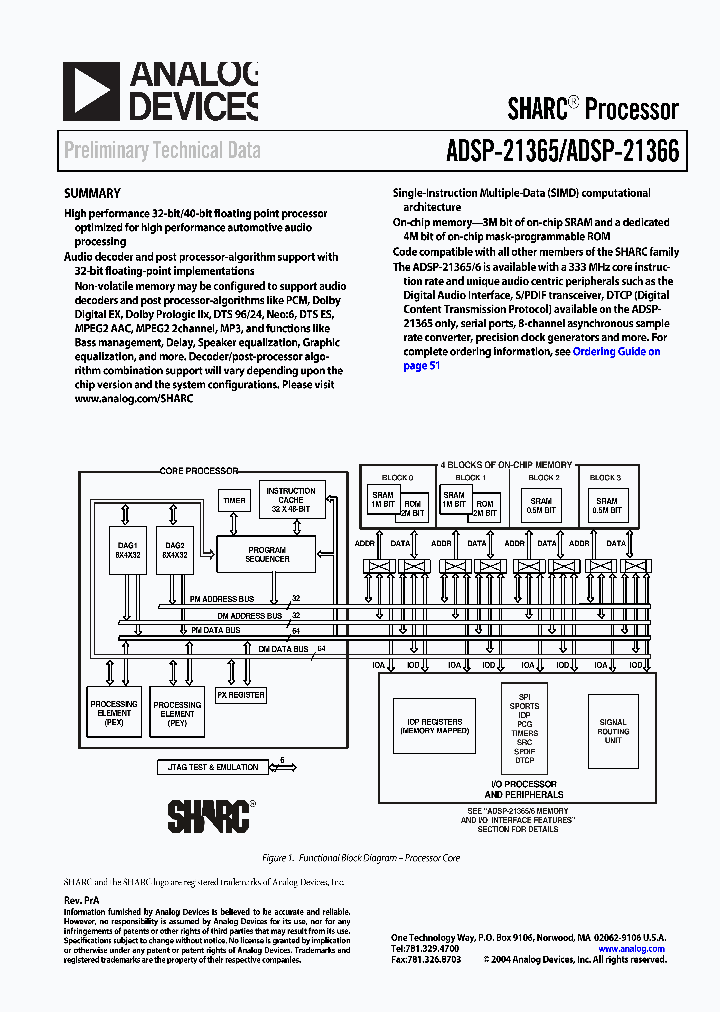 ADSP-21366SKSQZENG_1207803.PDF Datasheet