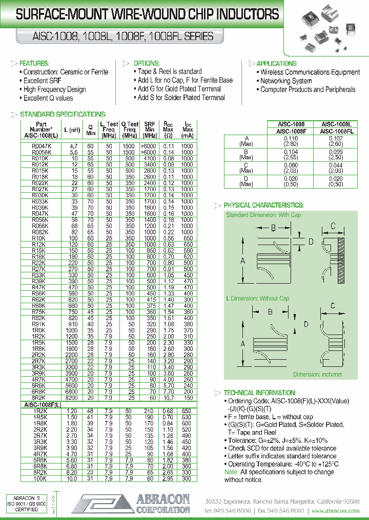 AISC-1008L_1208456.PDF Datasheet