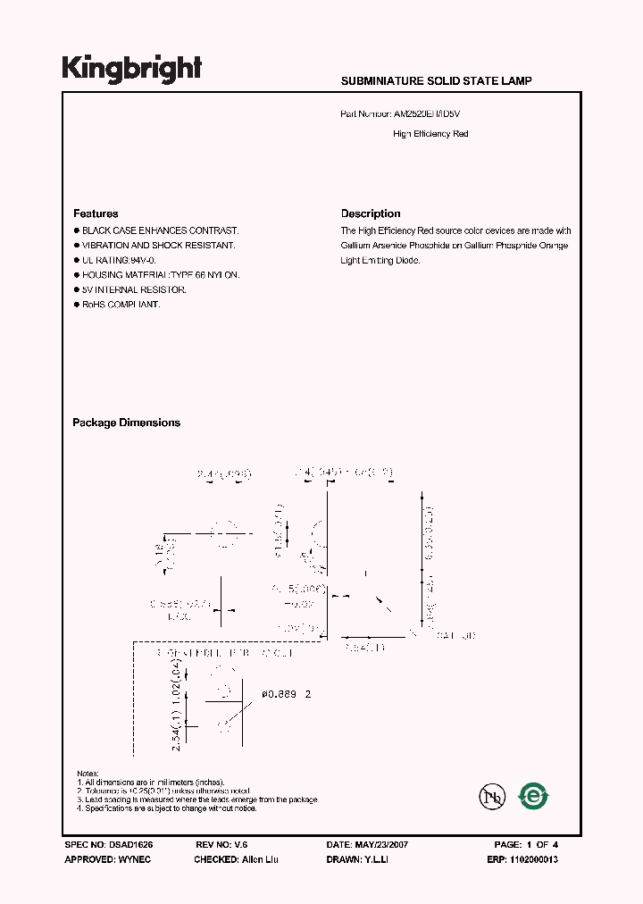 AM2520EHID5V_1208929.PDF Datasheet