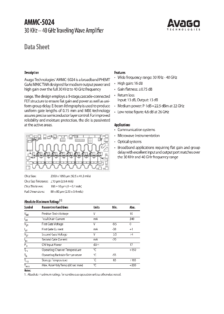 AMMC-5024_1083092.PDF Datasheet