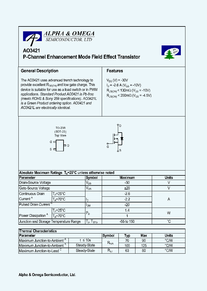 AO3421_1059028.PDF Datasheet