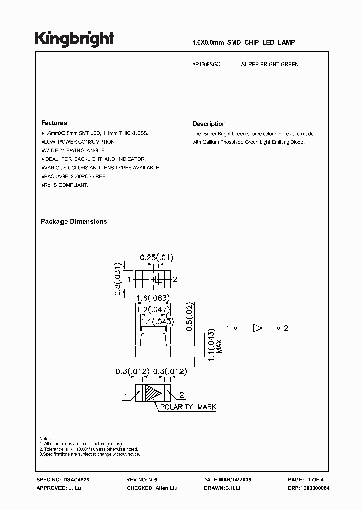 AP1608SGC_1210417.PDF Datasheet