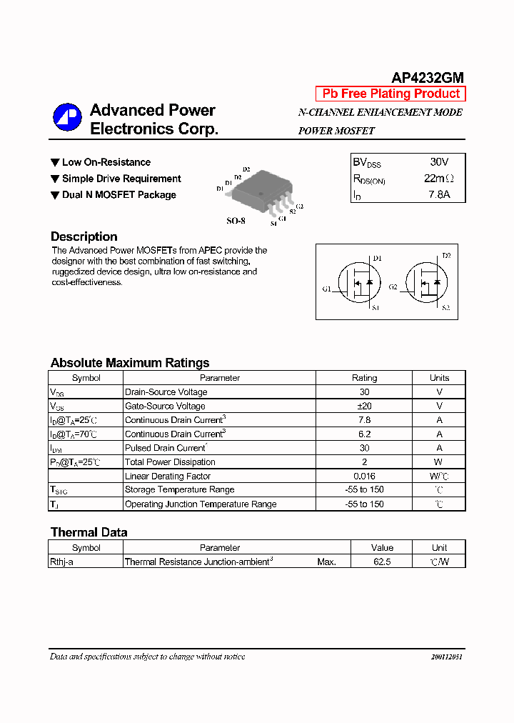 AP4232GM_1210553.PDF Datasheet