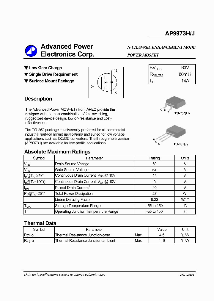 AP9973H_1071528.PDF Datasheet