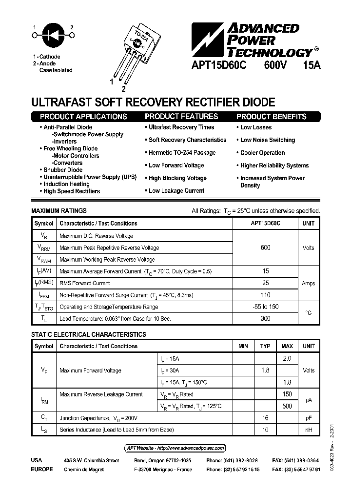 APT15D60C_1211371.PDF Datasheet