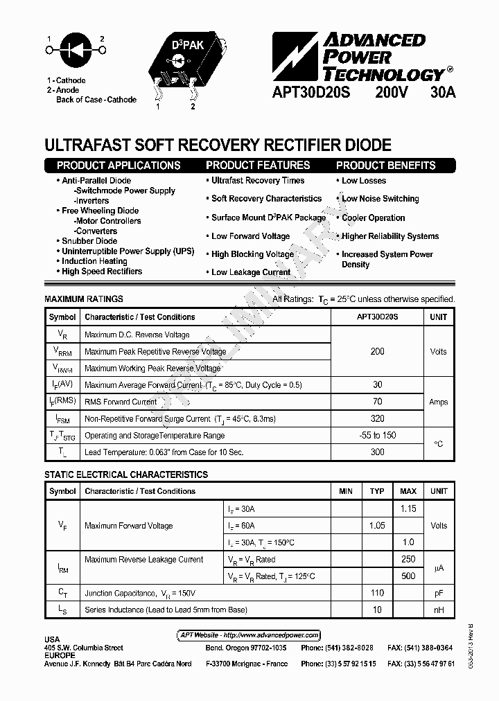 APT30D20S_1211544.PDF Datasheet