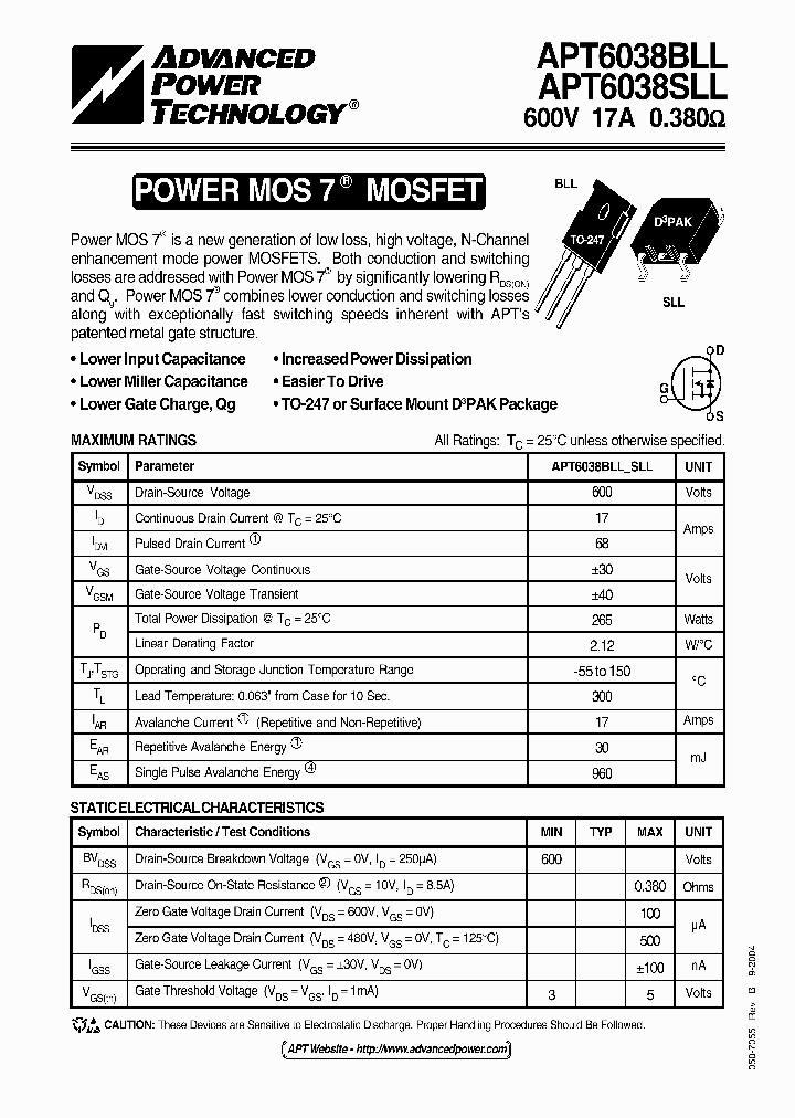 APT6038SLL_1211859.PDF Datasheet