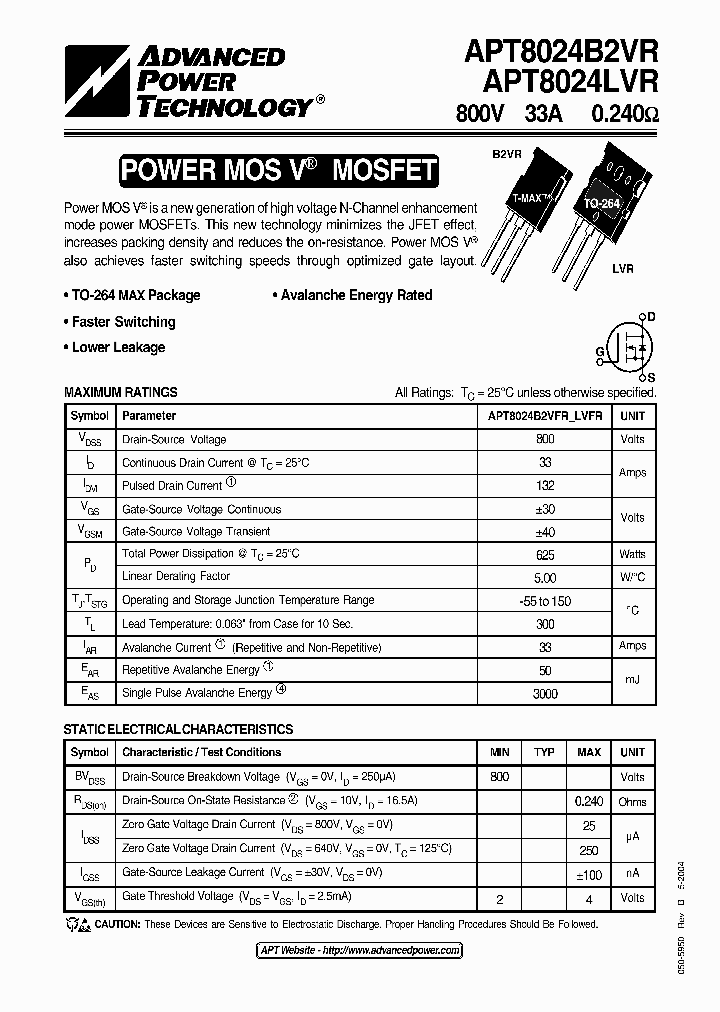 APT8024LVR_1211959.PDF Datasheet