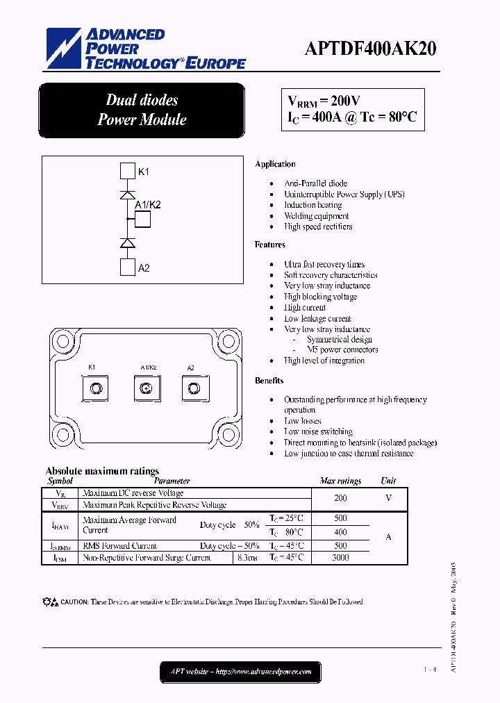 APTDF400AK20_1212121.PDF Datasheet