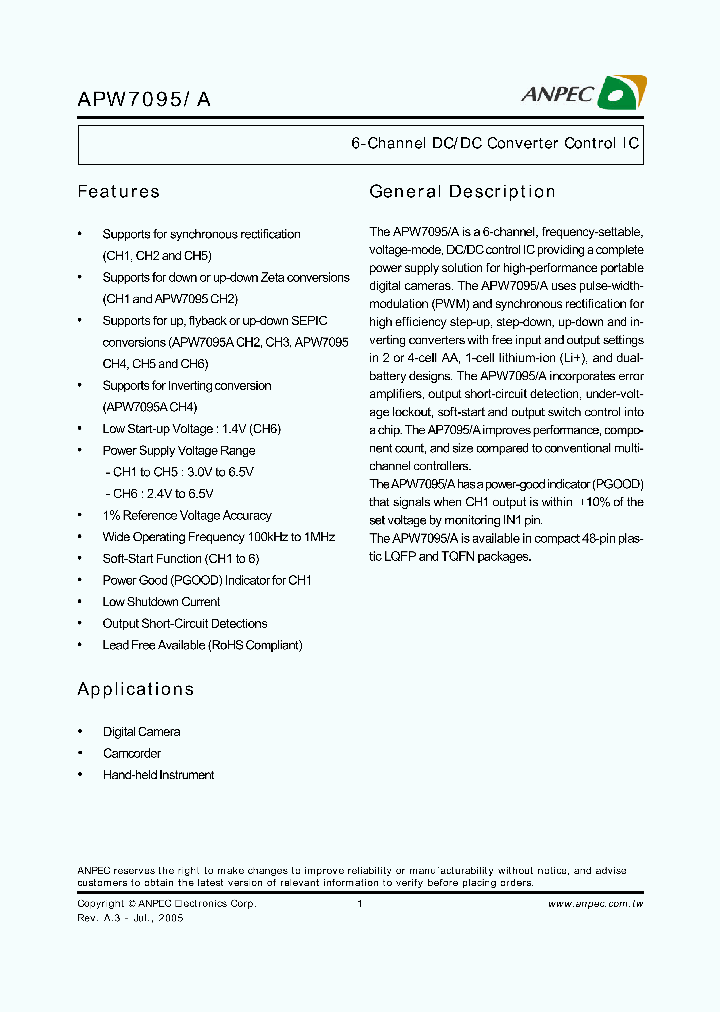 APW7095QDE-TY_1176750.PDF Datasheet