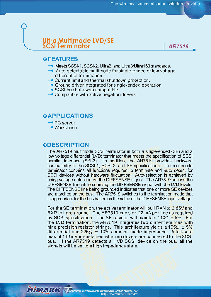 AR7519_1077236.PDF Datasheet