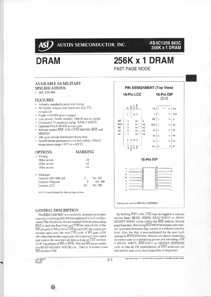 AS4C1259883C_1213133.PDF Datasheet