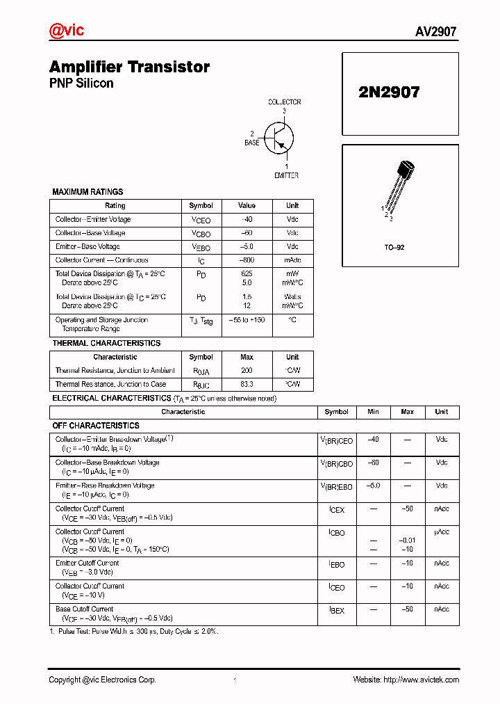 AV2907_1214812.PDF Datasheet