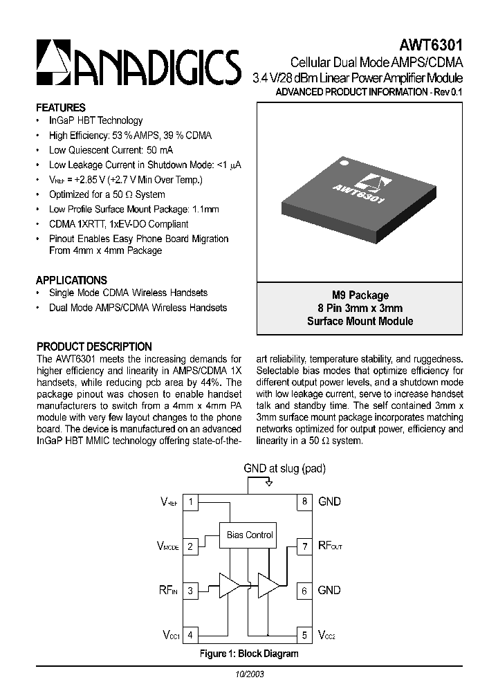 AWT6301M9P8_1214938.PDF Datasheet