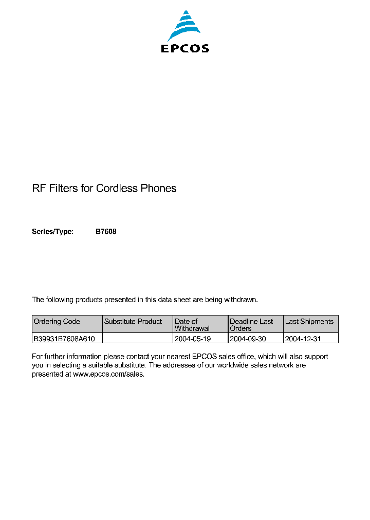B39931-B7608-A610_1215845.PDF Datasheet