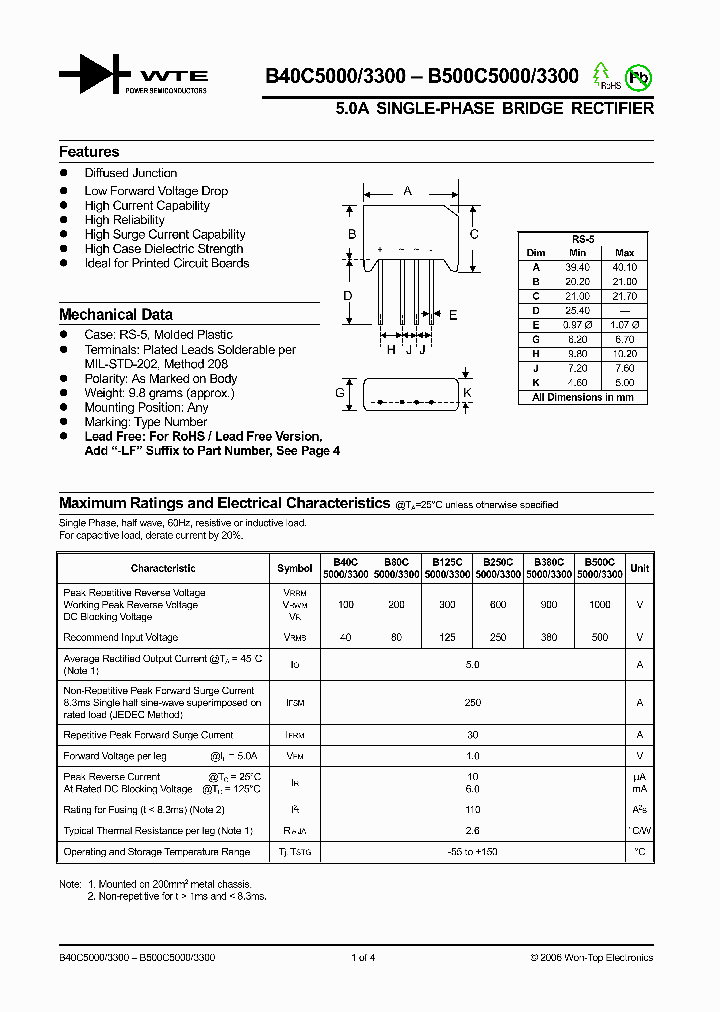 B500C5000_1153905.PDF Datasheet