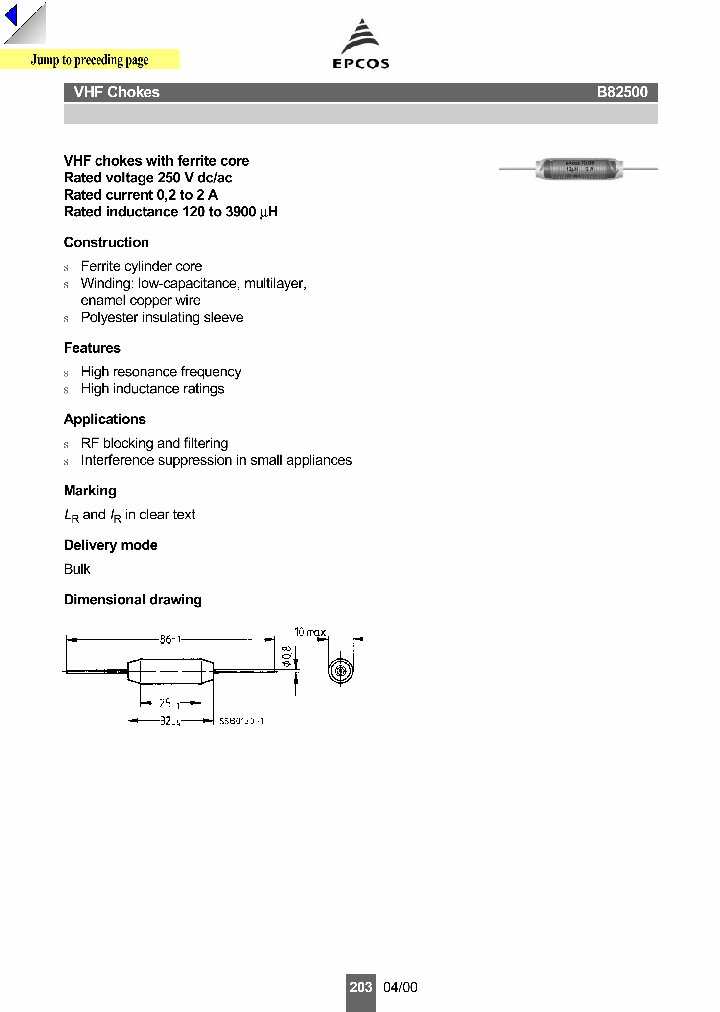 B82134_1216377.PDF Datasheet