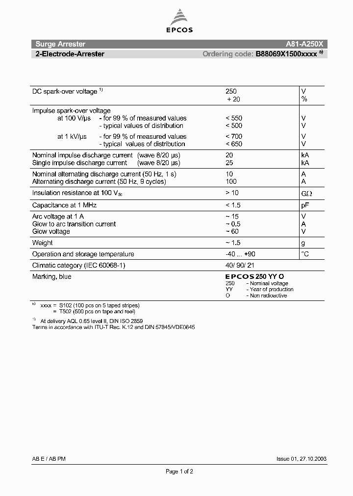 B88069X1500_1216493.PDF Datasheet