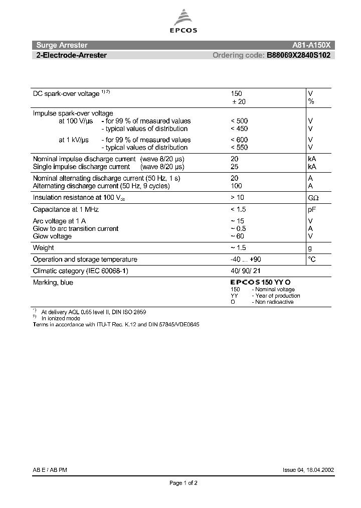 B88069X2840S102_1216517.PDF Datasheet