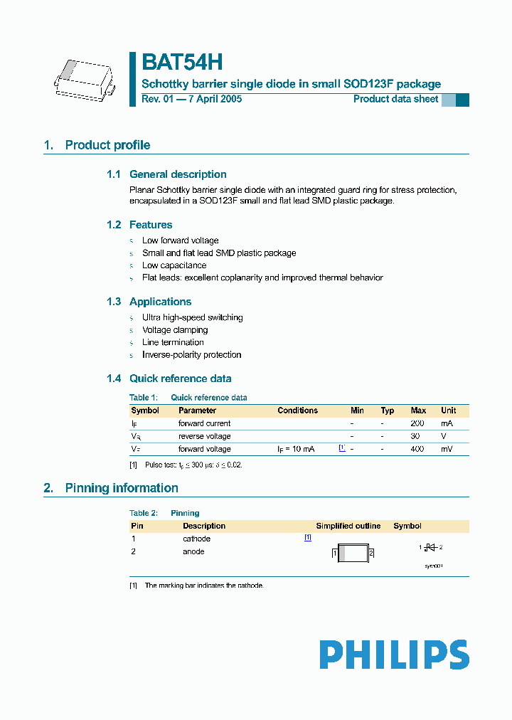 BAT54H_1217383.PDF Datasheet