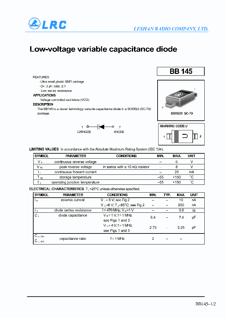 BB145_1087298.PDF Datasheet