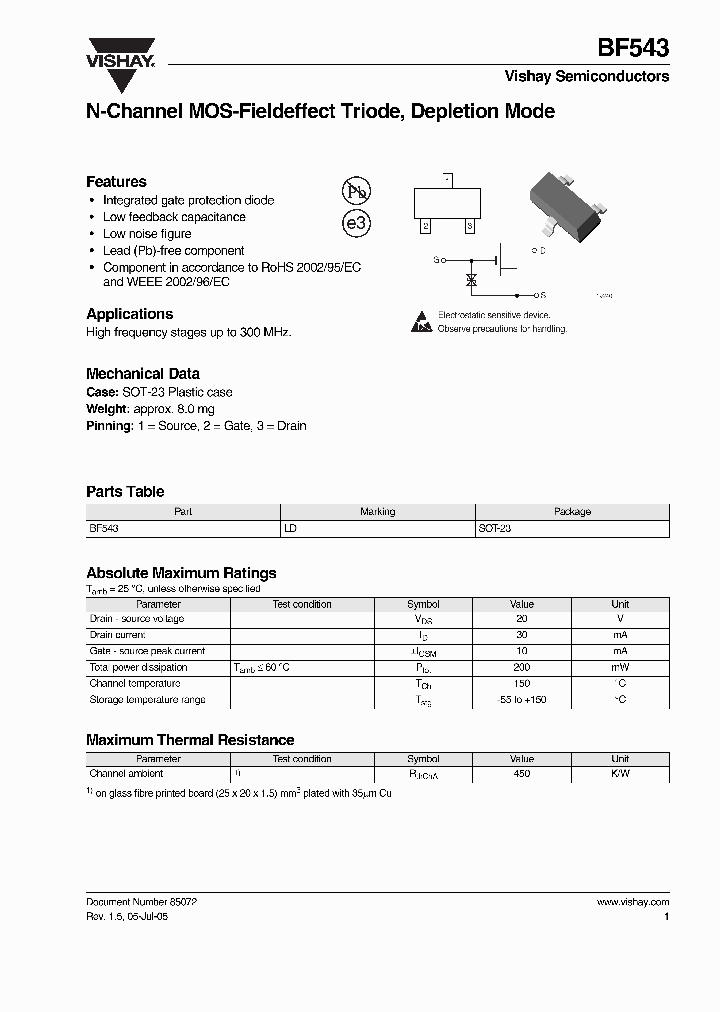 BF543_1219076.PDF Datasheet