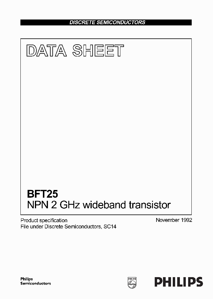 BFT25_1035870.PDF Datasheet