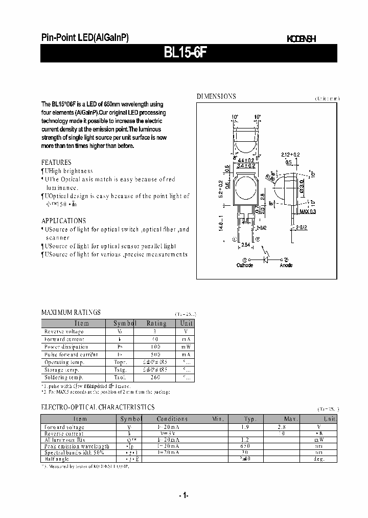 BL15-6F_1219592.PDF Datasheet