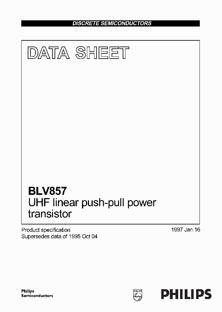 BLV857_1159978.PDF Datasheet
