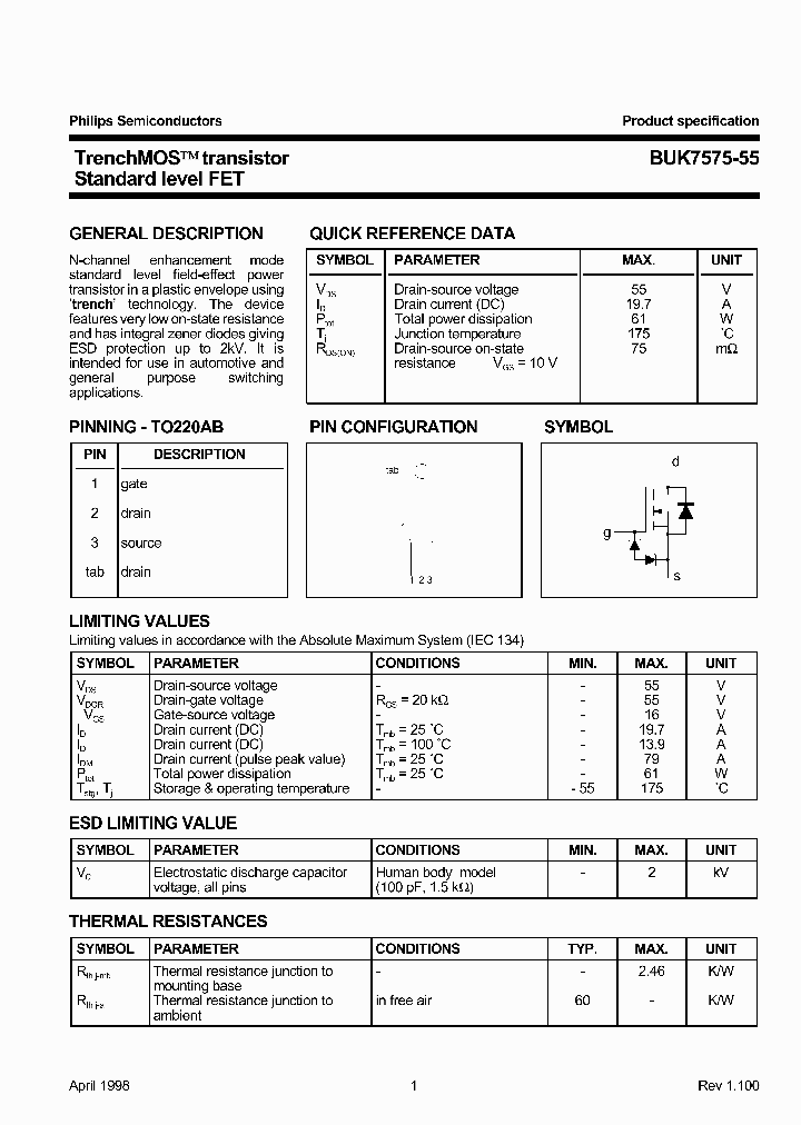 BUK7575-55_1221952.PDF Datasheet