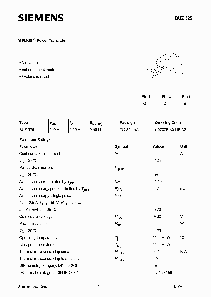 BUZ325_1222400.PDF Datasheet