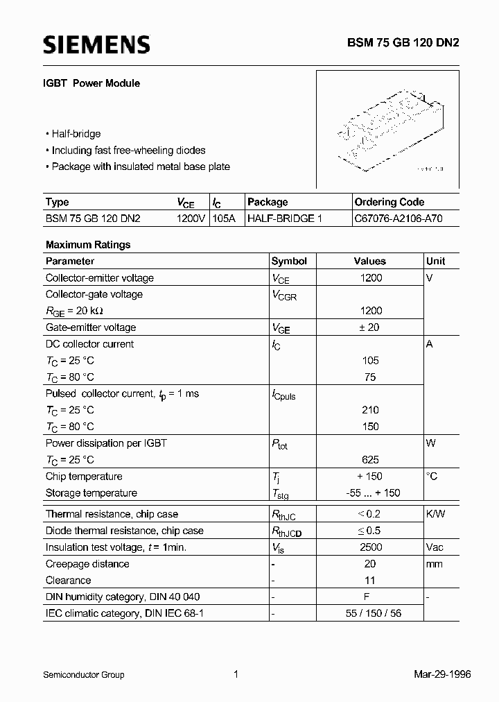 C67076-A2106-A70_1223509.PDF Datasheet