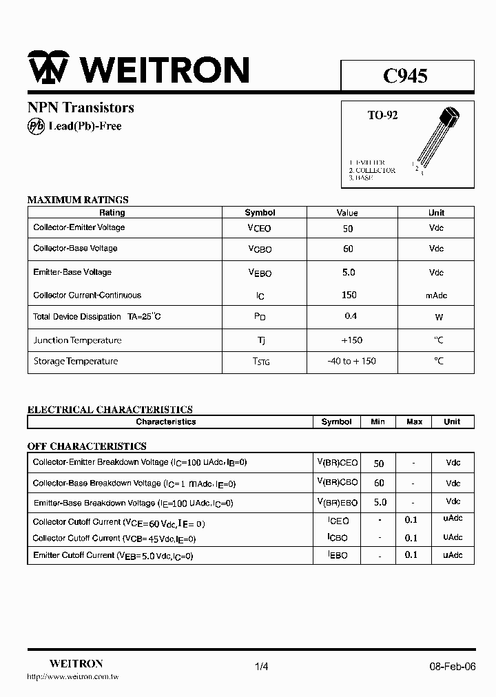 C945_1092796.PDF Datasheet