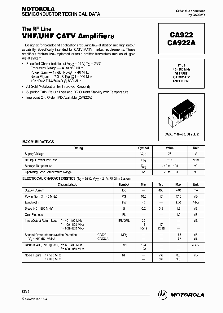 CA922_1067338.PDF Datasheet