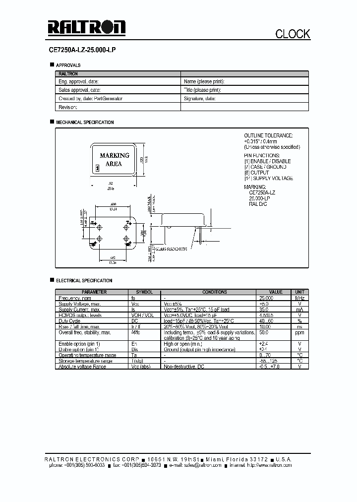 CE7250A-LZ-25000-LP_1225655.PDF Datasheet