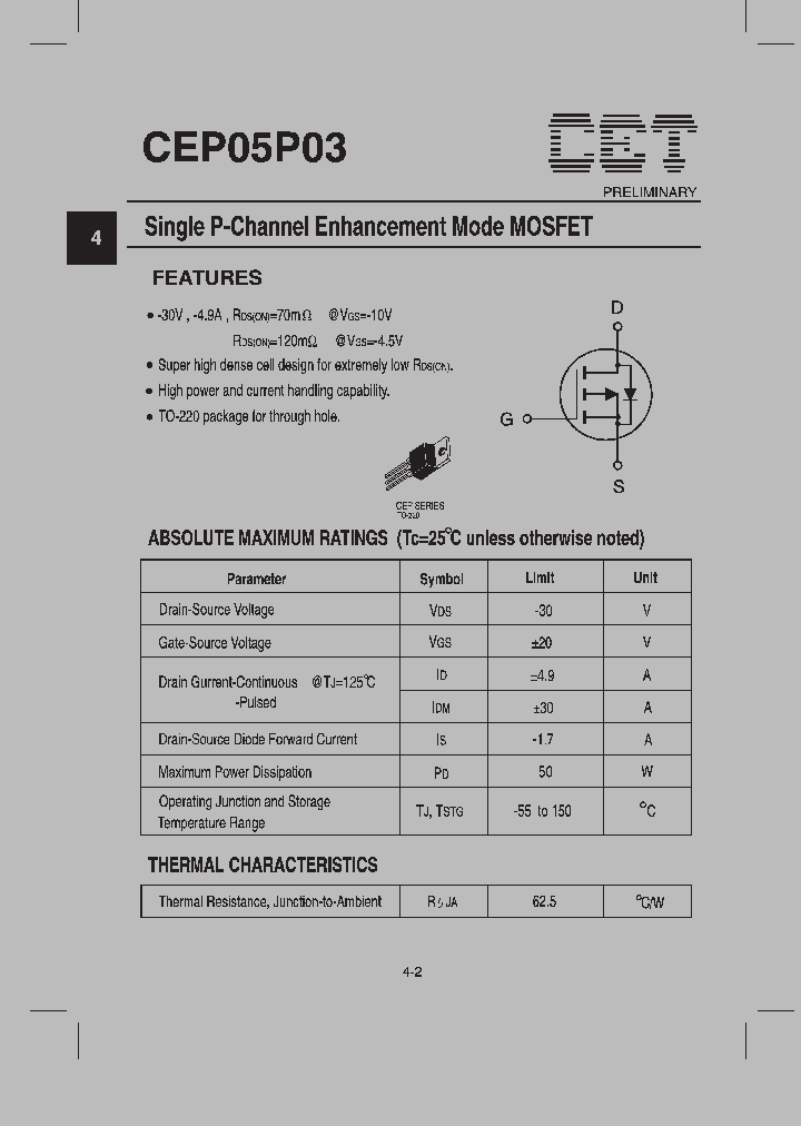 CEP05P03_1225791.PDF Datasheet